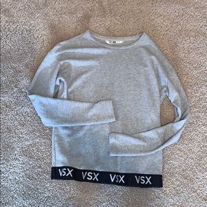 Victoria’s Secret gray crew neck